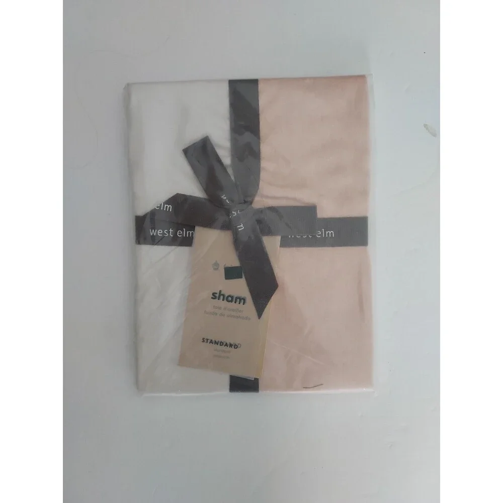 West Elm Standard Size Pillow Sham - Tencel Sunrise - NEW